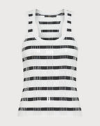 Seventy Top a costine con paillettes