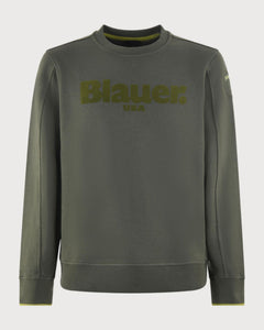 Blauer Felpa Girocollo