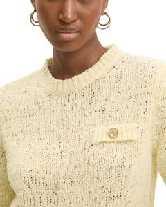 Twinset Maglia cropped con bottone
