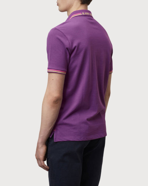 Blauer Polo con Righe