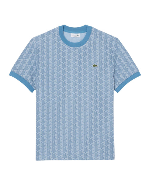 Lacoste t-shirt stampa logo monogram