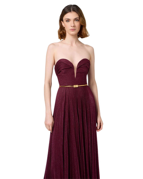 Elisabetta Franchi Abito elegante scollo cuore