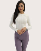 Maglia Elisabetta Franchi con spalle strutturate