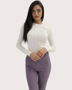 Maglia Elisabetta Franchi con spalle strutturate