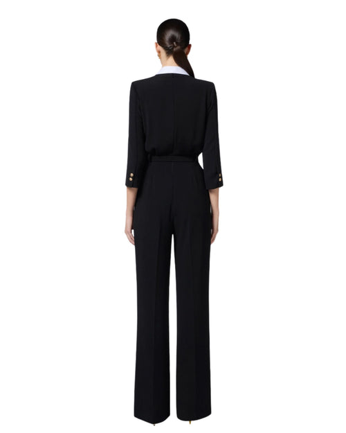 Elisabetta Franchi Tuta con foulard pois