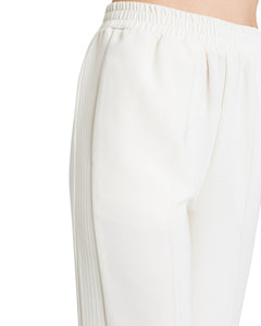 Twinset Pantalone in crêpe con ricamo