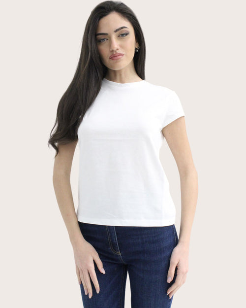 T-shirt Elisabetta Franchi in cotone jersey