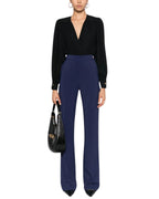 Pantalone Elisabetta Franchi elegante svasato