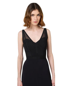 Elisabetta Franchi Abito tubino elegante con spacco