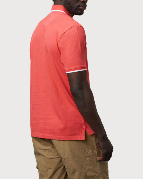 Blauer Polo Scudo Logo