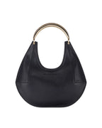 Elisabetta Franchi Borsa Hobo con manico gioiello