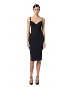 Elisabetta Franchi Abito Tubino Nero