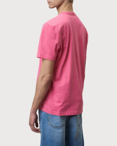 Blauer T-Shirt Girocollo