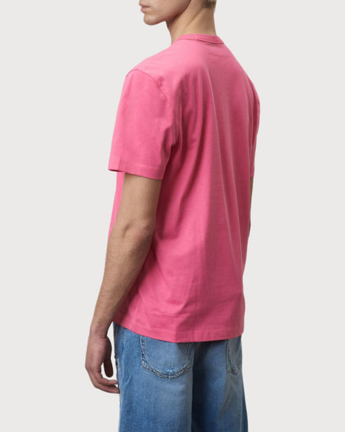 Blauer T-Shirt Girocollo