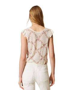Twinset Maglia stampa floreale