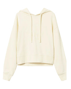 Twinset felpa con cappuccio in cotone