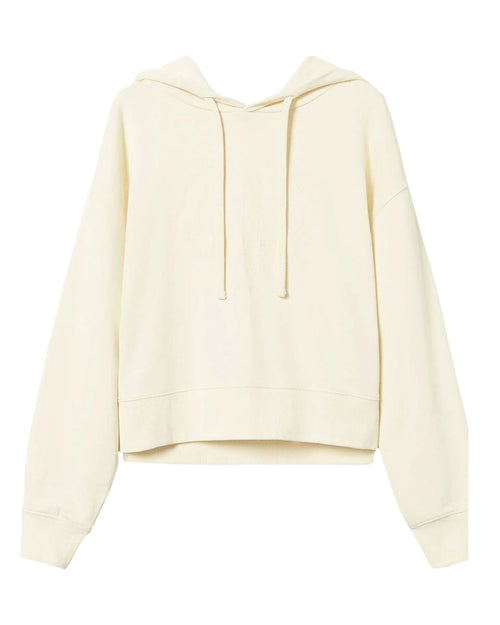 Twinset felpa con cappuccio in cotone
