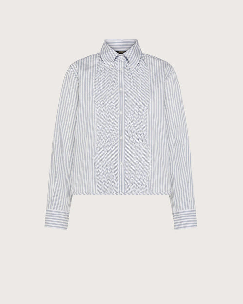 Seventy Camicia in popeline lurex