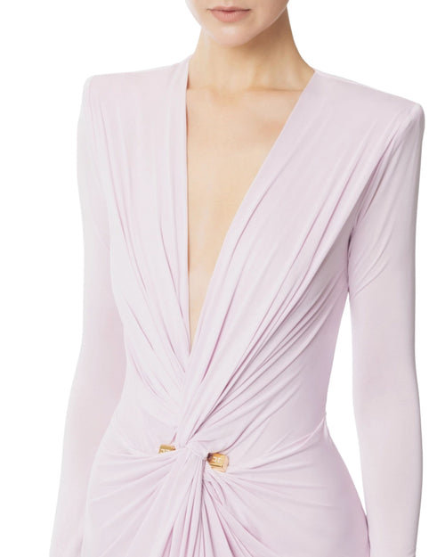 Elisabetta Franchi Abito red carpet rosa quarzo