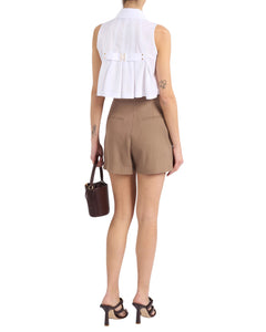 Elisabetta Franchi short con catena gioiello