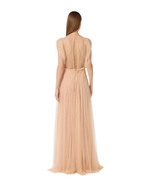 Elisabetta Franchi Abito Red Carpet in tulle