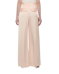Simona Corsellini Pantalone ampio in raso