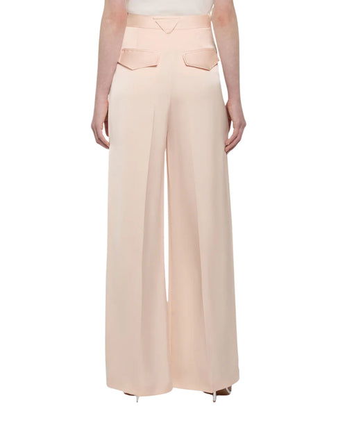 Simona Corsellini Pantalone ampio in raso