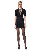 Elisabetta Franchi maglia effetto corsetto