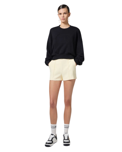 Elisabetta Franchi Short in crêpe
