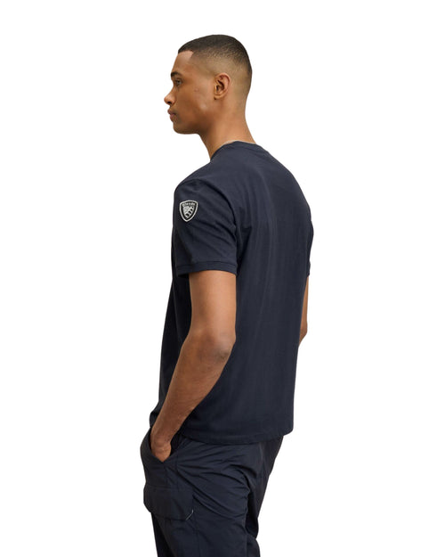 Blauer T-shirt Anthony