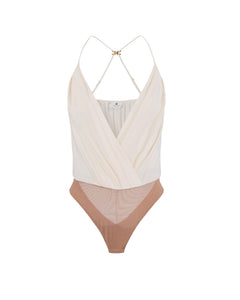 Elisabetta Franchi top body in georgette