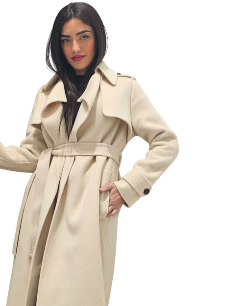 Emma & Gaia Cappotto in lana e casmere