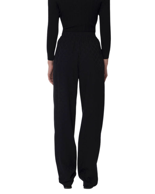 Elisabetta Franchi pantalone satin con logo