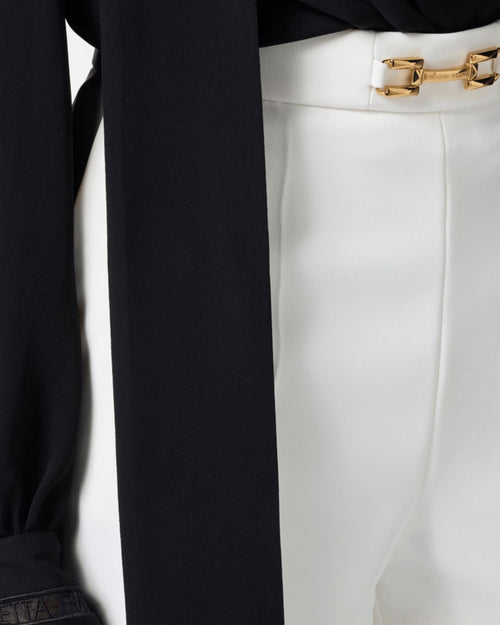 Elisabetta Franchi Short in crêpe