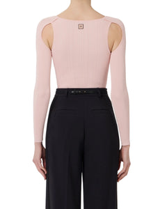 Elisabetta Franchi maglia body sgambata