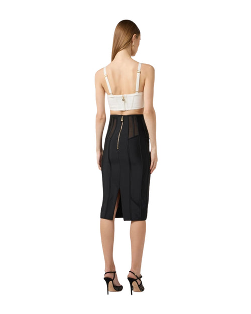 Elisabetta Franchi Top in maglia 3D
