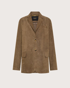 Seventy Giacca in pelle suede