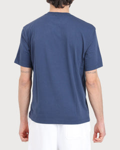 Blauer T-Shirt Patch Logo