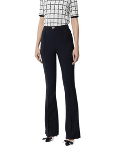 Elisabetta Franchi Pantalone aderente svasato