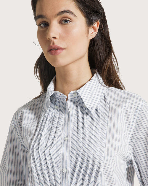 Seventy Camicia in popeline lurex