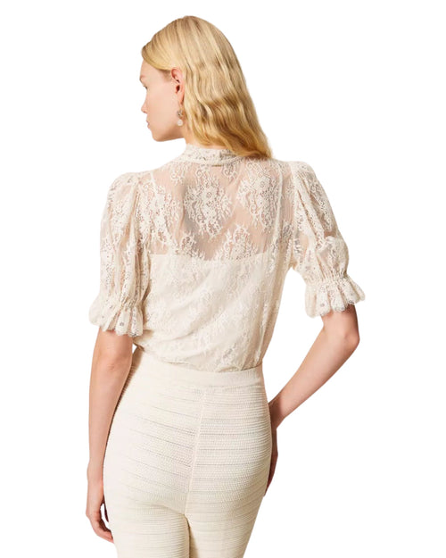 Twinset Camicia in pizzo