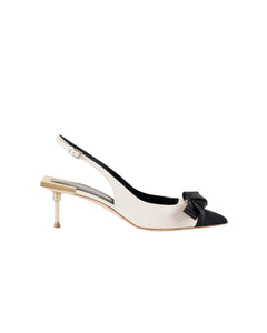 Elisabetta Franchi Scarpa Slingback con fiocco