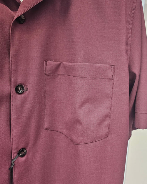 Archivio Milano Camicia mezza manica Over con taschino