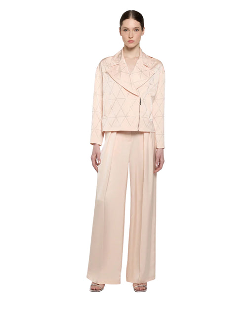 Simona Corsellini Pantalone ampio in raso