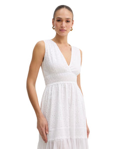 Twinset Abito lungo in cotone