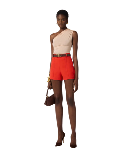 Elisabetta Franchi Short elegante in crêpe