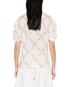 Twinset Camicia stampa floreale in cotone