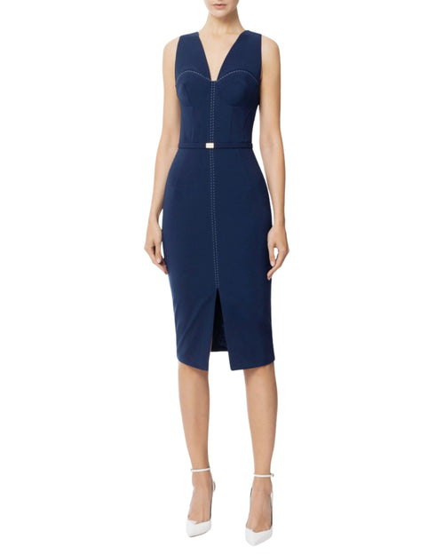 Elisabetta Franchi Tubino Slim con cintura