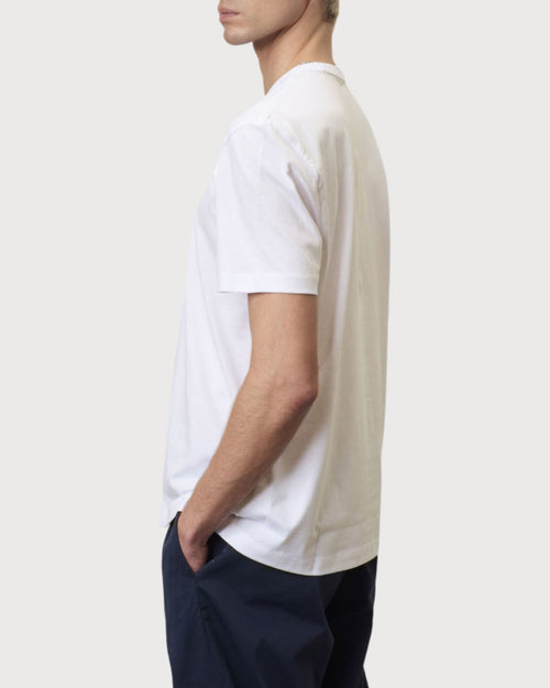 Blauer T-Shirt Girocollo
