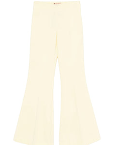 Twinset Pantalone svasato con logo